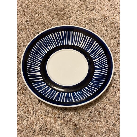 Anemone Blue Arabia of Finland Fiesta Morning Cup Saucer Ulla Procope RARE - Picture 3 of 10